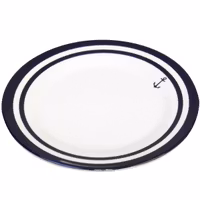 1852 Desserttallrikar okrossbart melamin Ø20 cm, 6 st