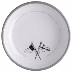 MB Welcome on board djup tallrik Ø18 cm