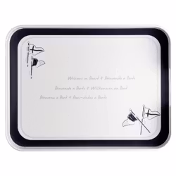 MB Welcome on board serveringsbricka 40 x 30 cm