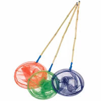 Kinetic Junior håv Bambu blandat, röd, grön, blå