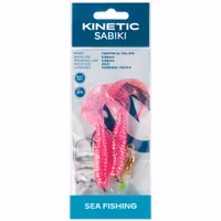 Kinetic Sabiki Twister XL pink/silver