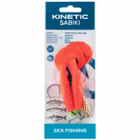 Kinetic Sabiki Twister XLred/black/gold