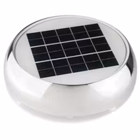 Marinco Day & Night solcellsventilator RF, 3"