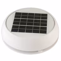 Marinco Day & Night solcellsventilator plast vit, 3"
