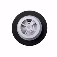 Solcellsventilator med batteri och kontakt, Ø220mm