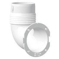 Nuova Rade slangadapter Ø70/76 mm, 90º