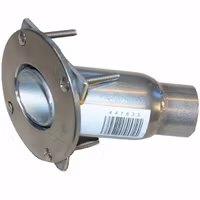 Webasto skrovgenomföring vinklad  Ø22mm anslutning