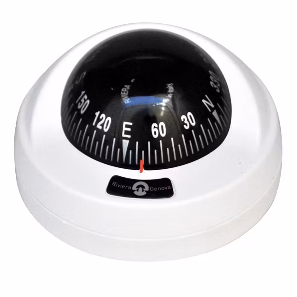 Riviera kompass Aries 2 ½", vit