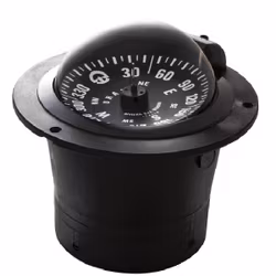 Riviera nedfälld kompass BU1 Urania 4", svart
