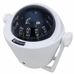 Riviera kompass m/bygel Artica 2 ¾", vit / svart