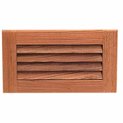 Roca ventilgaller teak 16x20,5cm