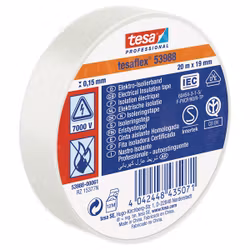 Tesa eltejp 19 mm x 20 m, vit
