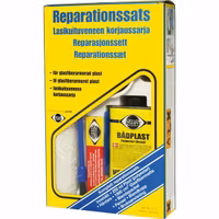 Plastic Padding reparationssats glasfiber, 4 delar