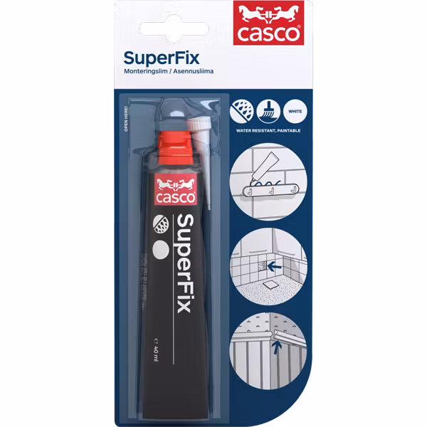 Casco SuperFix vit 40 ml tub