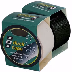 Psp duck tape gaffatejp svart 50 mm x 50 m
