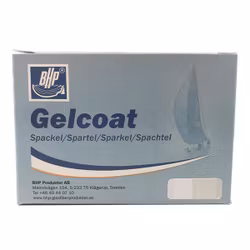 BHP Gelcoat-spackelmassa Vit 10014, 100g och 7g härdare