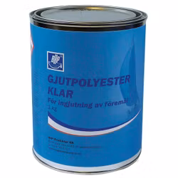 BHP Gjutpolyester exklusive härdare klar, 1kg