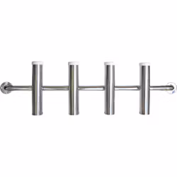Fiskespöhållare RF-stål 304 till 4 spön. l-93cm