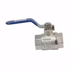 Kulventil kromad 1 1/2" syrafast handtag