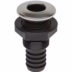 Bordgenomf. m RF lock, 1" 25mm