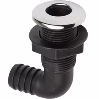 Bordgenomf. m RF lock 90gr, 1" 25mm