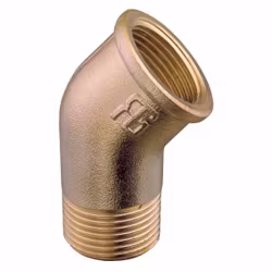 Guidi Böj 45° inv/utv 1 1/2" brons