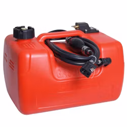 1852 bensintank med nivåmätare, slang & bensinkopplingar 12L