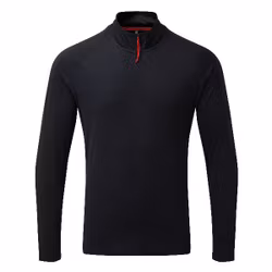 Gill UV009 Men's UV Långarmad Zip T-shirt Navy strl. XS