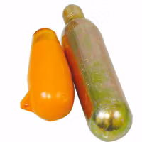 Patron ( 24gr. ) och lampa