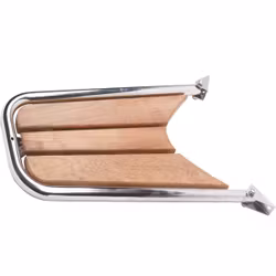 Peke, teak 65x33cm Ø32mm rör