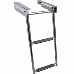 Badstege teleskop i kassett för plattform 2 steg b-250mm