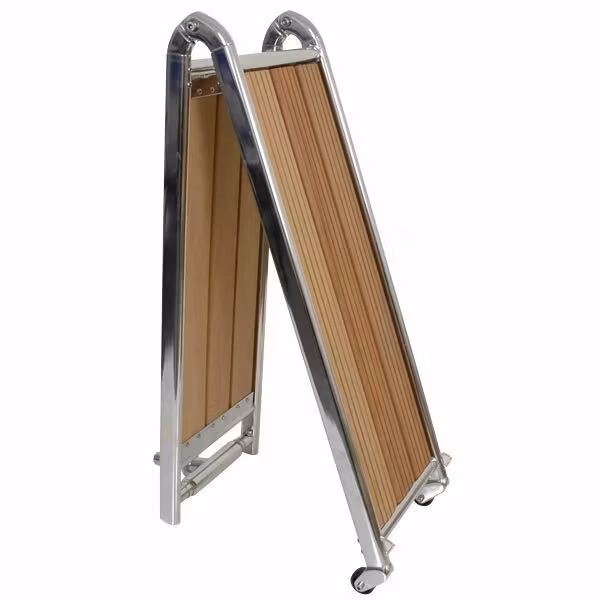 Landgång 160x28cm RF/teak - Ystad Skeppshandel