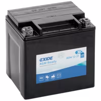 Exide AGM start batteri, 30 Amp