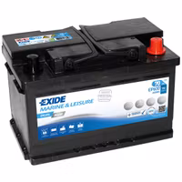 Exide Dual AGM batteri, 70 Amp