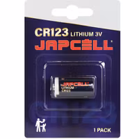 Japcell CR123 3V litium batteri 1 st