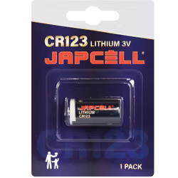 Japcell CR123 3V litium batteri 1 st
