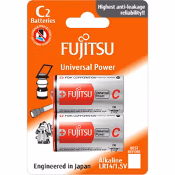 Fujitsu C/ LR14 batteri Universal Power 1.5V, 2 st