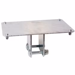 Hållare till batterilåda till släpvagnsskena, förzinkat stål