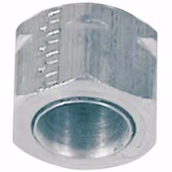Ultraflex klämringsmutter 3/8" slang förkromad