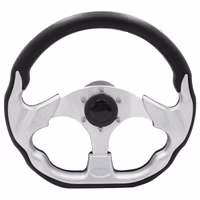 Sportratt svart med alu, Ø318x303 mm