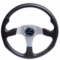 Sportratt svart, Ø343mm