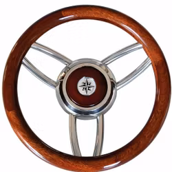 Savoretti ratt inkl. nav mahogny, Ø350 mm