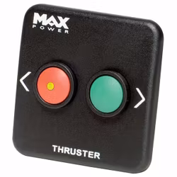 Max Power tryckknapp panel, 12/24V