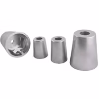 1852 Zink till sexkantig axel 50mm