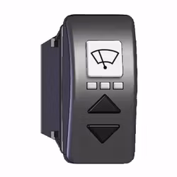 Kontakt m/torkarrobot för 2 motorer, 12/24V