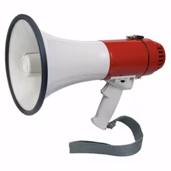 Megafon med siren