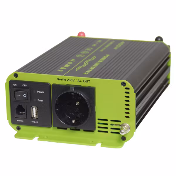 1852 Inverter ren sinus våg, 12V / 400W