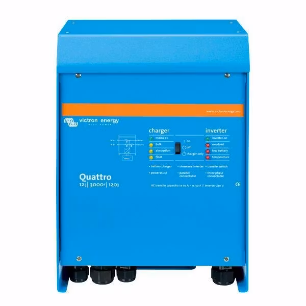 Victron Quattro växelriktare/laddare, 24V / 4500W