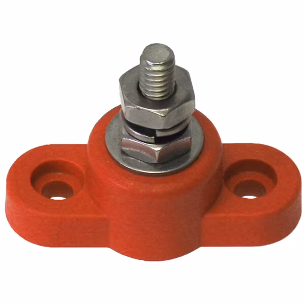 OceanFlex enkel elkoppling röd, max 150A / Ø6,4mm