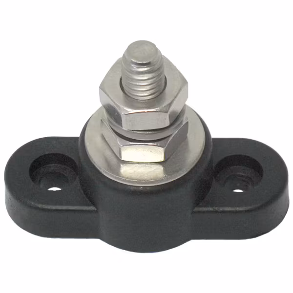 OceanFlex enkel elkoppling svart, max 190A / Ø7,9 mm